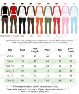 Completo Loungewear da Donna 2 Pezzi Personalizzabile con Logo, Pantaloni a Zampa Morbidi e Leggings Aderenti - Product Image 2