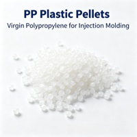 Résine de polypropylène, gobelet en plastique PP, granulés de polypropylène vierge, copolymère aléatoire de polypropylène