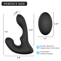 Vibrateur anal masculin télécommandé S-Hande, masseur de prostate pour hommes, vibradores para hombres