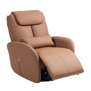 Sofá <span class=keywords><strong>Reclinable</strong></span> Eléctrico Multifuncional Moderno, Giratorio, con USB, Acolchado de Cuero Suave, Mueble Cómodo para Sala de Estar - Product Image 2