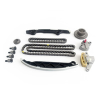 12PCS Timing Chain Kit untuk Mesin Niss an QR25DE 2.5L OE 13028-6N20A 13070-6N21A Suku Cadang Pengganti Mesin Mobil