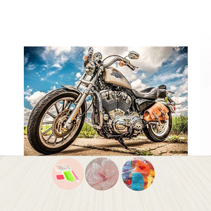 Perline DMC 447 Colori per Pittura Diamante 2.5mm, Arte Fai-da-Te, Decorazione <span class=keywords><strong>Moto</strong></span> - Product Image 2