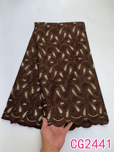 Nouveau tissu en dentelle suisse de haute qualité pour vêtements, tissu en dentelle africaine 100% coton, tissu en dentelle suisse pour l'Autriche - Product Image 4