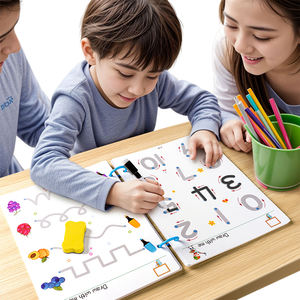 Enfants enfants Abc apprendre <span class=keywords><strong>à</strong></span> <span class=keywords><strong>écrire</strong></span> <span class=keywords><strong>écrire</strong></span> anglais exercice traçage livres pour préscolaire écriture pratique livre mes premiers livres - Product Image 5