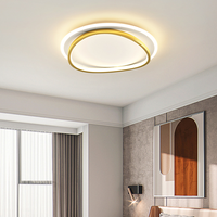 Plafonniers LED en acrylique avec cadre en fer, éclairage encastré, style moderne et minimaliste, pour salon, chambre à coucher, chambre d'enfant nordique