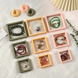 FORTE produttore all'ingrosso eco-friendly di alta qualità acrilico trasparente scatola di Film plastico imballaggio portagioie - Product Image 5