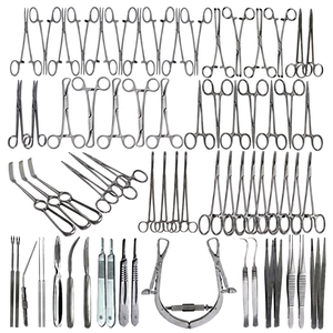 Ensemble d'instruments de thyroïdectomie de haute qualité, 73 pièces, certifié CE, kit chirurgical en acier inoxydable pour chirurgie générale ORL - Product Image 1