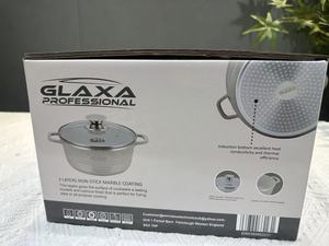 Prix promotionnel - Casserole en aluminium moulé sous pression antiadhésive 24/28 cm, sans PFOA, revêtement écologique, compatible avec les plaques à induction - Product Image 5