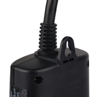 Temporizador Programable Enchufable de 15A con Certificación UL, con 2 Tomas de Tierra, Temporizador Digital para Exteriores para Luces de Navidad
