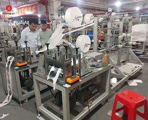 Machine de fabrication de serviettes hygiéniques à ultrasons à faible coût - Product Image 2