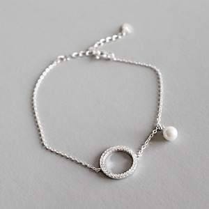 Korean 925 <b>Sterling</b> <b>Silver</b> <b>Bead</b> Unique <b>Bracelets</b> Jewelry for Women - Product Image 6