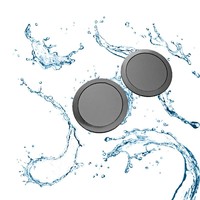 Membrane acoustique double face noire B085AHY pour microphones, téléphones mobiles et appareils numériques
