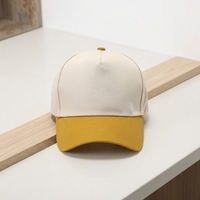 Gorra de Béisbol Personalizada al por Mayor, de Dos Tonos, sin Estructura, de Algodón, Estilo Vintage, con Perlas, para Regalo Corporativo, con Impresión de Logotipo y Bordado Deportivo