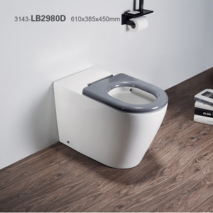 Inodoro de Cerámica de Dos Piezas con Asiento <span class=keywords><strong>para</strong></span> <span class=keywords><strong>Discapacitados</strong></span>, Estándar Australiano, <span class=keywords><strong>para</strong></span> Baño - Product Image 5