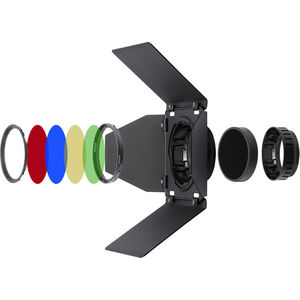 <span class=keywords><strong>Flashpoint</strong></span>-BD-10 Barndoor Kit für Pocket Blitzlicht ad300Pro 4 Farben Filterset Godox - Product Image 2