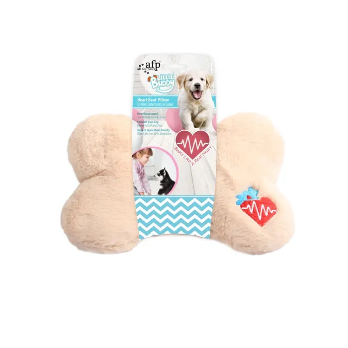 Awesafe — peluche anti-stress pour animaux, coussin de battements de cœur, jouets de qualité supérieure, chien caniche, ours, animal de compagnie