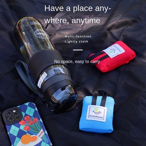 Siêu mỏng PVC gấp di động dã ngoại <span class=keywords><strong>mat</strong></span> chống ẩm chống thấm nước cát-bảo vệ Inflatable bãi biển cắm trại Túi chăn - Product Image 4