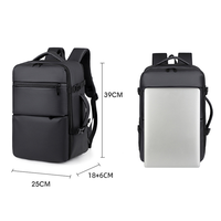 Sac à dos universel HAIBOWY OEM extensible avec séparation sec-humide, grande capacité, pour étudiants et voyages d'affaires