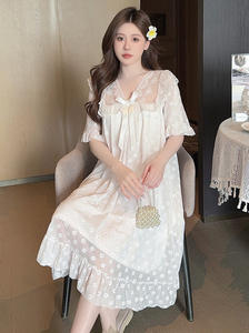 ชุดนอนลูกไม้<span class=keywords><strong>แบบ</strong></span>ย้อนยุคสำหรับผู้หญิงชุดนอนลูกไม้สำหรับผู้หญิงสินค้ามาใหม่2025ชุดกระโปรงสั้นลูกไม้<span class=keywords><strong>แบบ</strong></span>ใหม่สำหรับฤดูร้อน - Product Image 6