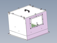 Diffuseur HEPA à changement rapide ODM/OEM, avec réservoir de liquide et joint H14, pour échange de filtre en intercouche de plafond pour salles blanches pharmaceutiques et électroniques