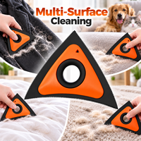 Outil de toilettage pour animaux de compagnie, Kit de dépoussiérage pour poils d'animaux, Brosse pour chien, Peigne pour chat, Outil pour chat, Dispositif anti-poils pour chiens, chats et intérieur de voiture, Brosse anti-poils