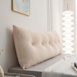 Coussins <span class=keywords><strong>de</strong></span> tête <span class=keywords><strong>de</strong></span> <span class=keywords><strong>lit</strong></span> en velours corail <span class=keywords><strong>Grand</strong></span> dossier Coussinets <span class=keywords><strong>de</strong></span> soutien lombaire Tapis Tatami <span class=keywords><strong>pour</strong></span> étudiant Lecture Repose-<span class=keywords><strong>lit</strong></span> Oreillers - Product Image 6