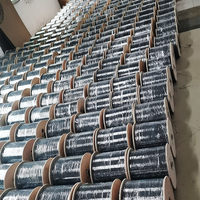 Kabel Serat Optik 1 Inti Single Mode Fiber Drop Cable Wire Ftth Kabel Serat Optik