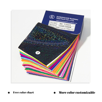 Tela Elástica Brillante con Puntos Holográficos, Spandex de 4 Vías, Multicolor, 200GSM, para Gimnasia, Danza y Ropa Interior