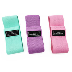 Ensemble de bandes élastiques de yoga en caoutchouc durable Bande de tension de cercle d'exercice de squat et de bout à bout pour accessoire d'entraînement de jambe de fitness - Product Image 6