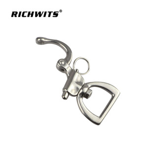 ริชไวท์ส ตัวล็อคสปริงสแตนเลสแบบหมุนได้ 304 316 สำหรับเรือ สายรัดแบบปลดเร็ว - Product Image 2