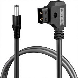 Cable <span class=keywords><strong>de</strong></span> alimentación D-Tap a DC <span class=keywords><strong>de</strong></span> Alvin's Cables para Canon C70, Atomos Shogun, SmallHD Indie 7, Monitor Blackmagic Video Assist, 12V 5.5mm 2.1mm - Product Image 1