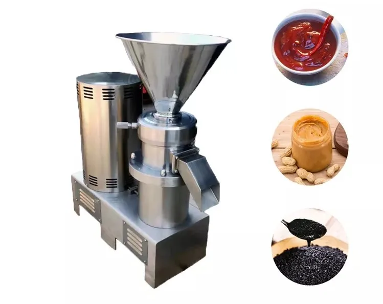 industrial colloid mill machine peanut butter making machine grinder