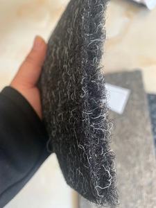 100% Polyester Rush Or Lavage Mètre BSCI Carré Plaine Haute Pile Tapis pour Marine Plage Adulte Utilisation Extérieure Durable Élégant - Product Image 4