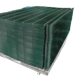 Commercial Galvanized Steel Welded Curved 3D Wire Mesh Fence