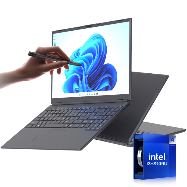 Wholesale HL160GO Business 16-inch Touchscreen Laptop Core i3-8109U 2TB SSD + Hdd 11 Pro Backlit Dual Graphics for Bulk Orders