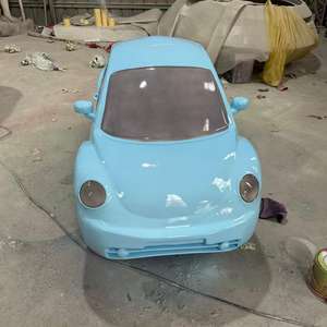 Sculptures personnalisées de voitures de sport en fibre de verre Modèle écologique de course de villégiature de luxe Artisanat en résine pour concessionnaire automobile - Product Image 3