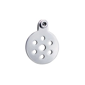 Cerradura de jaula de pájaros de acero inoxidable, dispositivo de bloqueo de castidad, diseño Simple para juegos de pareja, juguetes BDSM - Product Image 3