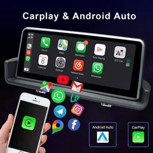 2 32GB 10,25 "Android 11.0 Für BMW 3er E90/E91/E92/E93 2005-2012 Auto-Multimedia-Radio Autoradio GPS-Navigations kopf