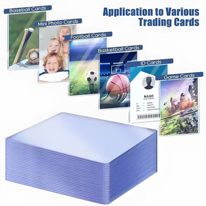YY Ultra Clear 35PT PVC Toploaders Trading and Sports Card Holder Housses de protection - Product Image 5