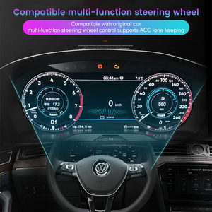 Cruscotto LCD da 10,25 Pollici per VW <span class=keywords><strong>Volkswagen</strong></span> Golf 7 <span class=keywords><strong>2006</strong></span>, Quadro Strumenti Digitale, Tachimetro Auto, Monitor Cockpit Virtuale, Nuovo Aggiornamento - Product Image 4