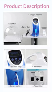 Pistola de Oxígeno 2 en 1 para el Cuidado de la Piel, Hidratación Facial, Rejuvenecimiento de la Piel O2toderm con Máquina de Belleza LED - Product Image 6