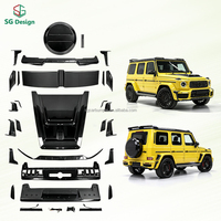 Kit carrosserie style -B pour Mercedes Benz Classe G modèle 2025 W465 G500 G550 G63 – Kits carrosserie en carbone sec pour pare-chocs de voiture