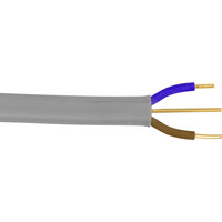 100M Rouleau x 1.5mm 2.5mm Électrique Câble Plat 3 core (2C + E) TPS Fil pour Circuits de Puissance