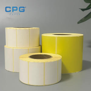 Factory Wholesale BPA Free Premium Thermal Shipping Label Printer <b>Paper</b> 4x6 Logistics Waybill Labels Stickers 100X150mm - Product Image 1