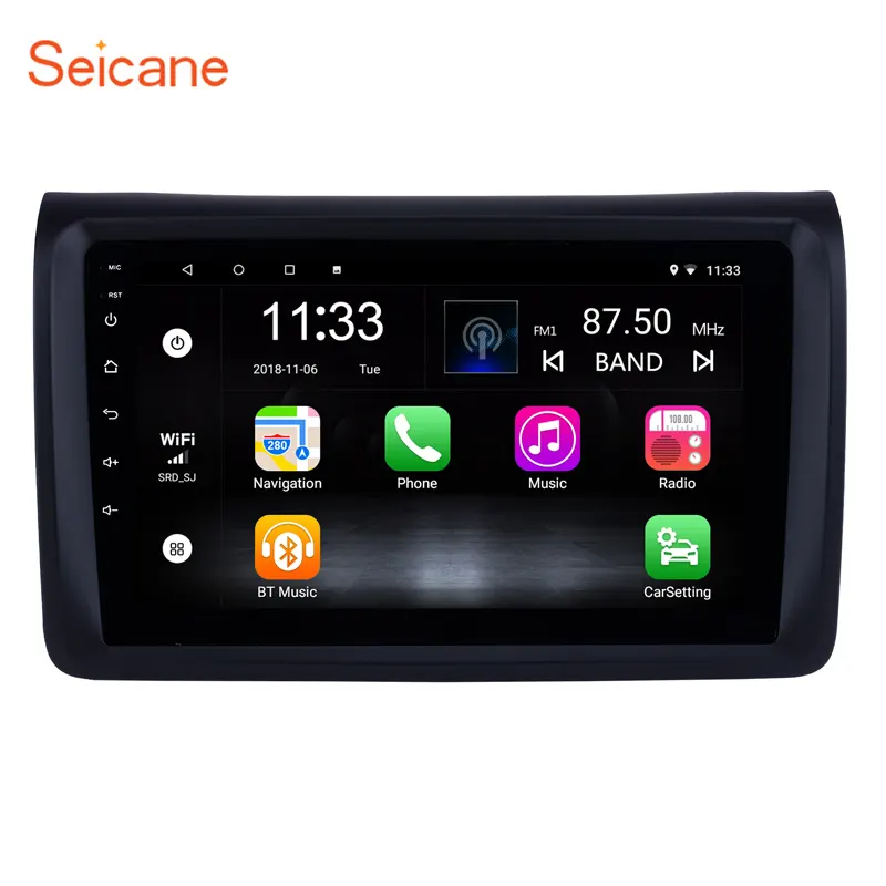 9 Inch Android 13.0 Hd Touchscreen Auto Dvd-Speler Voor Nissan Nv350 Met Gps Navigatie Wifi Spiegel Link Usb Fm Am