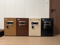 Coffre-fort entièrement en acier 45 cm avec mot de passe électronique et clé numérique, spacieux et luxueux, sûr et fiable, personnalisable
