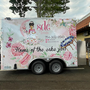 Kiosque de camion de nourriture à flux d'air pour centre commercial Remorque de nourriture entièrement équipée pour <span class=keywords><strong>restaurant</strong></span> - Product Image 1