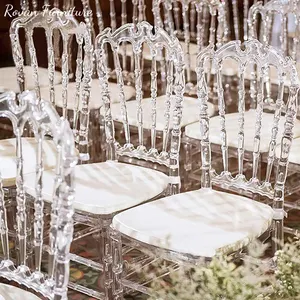 Wedding event cheap price chiavair clear chair tiffany chairs for wedding party