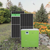 Système solaire hors réseau intégré WON-W1-1AP3000W 3KW avec contrôleur MPPT et onduleur à onde sinusoïdale pure pour maison mobile