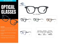 Montures de lunettes optiques carrées classiques en acétate TR avec détails rivetés pour lunettes de vue unisexes OEM ODM